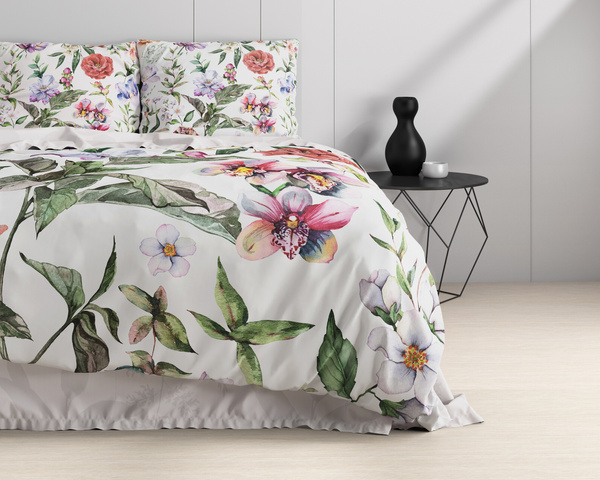 Pamučna posteljina 240x220 sa prekrasnim printom, 100% pamuk