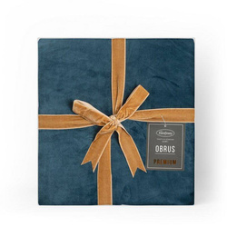 Stolnjak od glatkog baršuna s ukrasnom trakom 145x180 Velvet