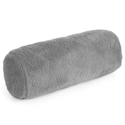 Jastuk, valjak 15x45 cm od mekane krznene tkanine NINA