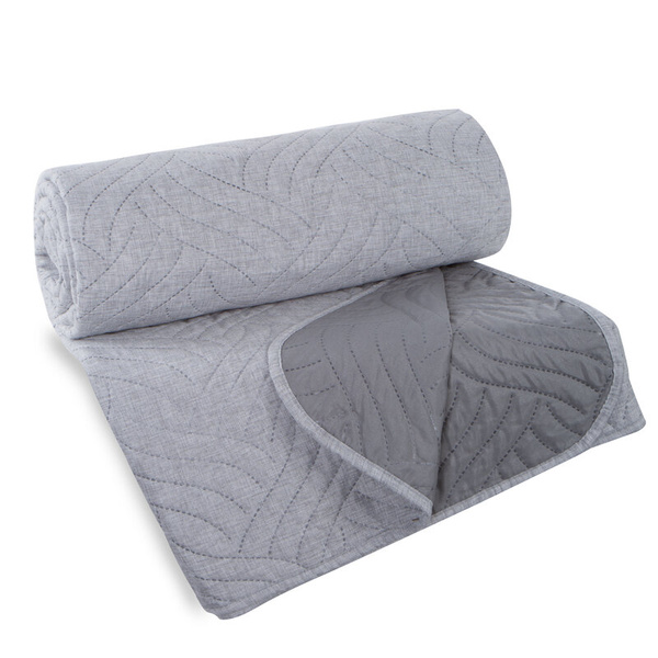 Prekrivač koji imitira lan 170x210 cm s geometrijskim uzorkom, LEN Design 91