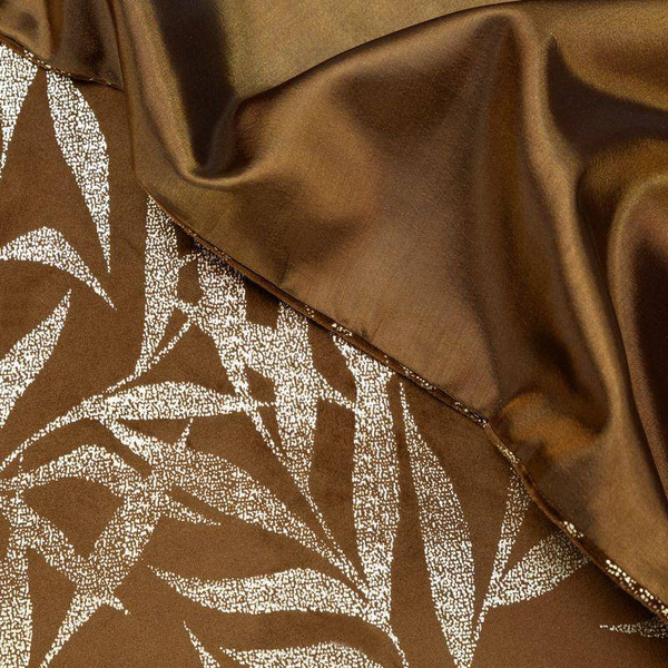 Baršunasti nadstolnjak s nježnim svijetlozlatnim grančicama 35 x 220 Blink 15 