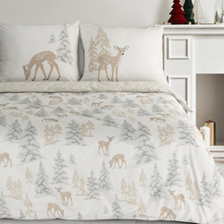 Božićna posteljina 220x200 cm, ranforce pamuk