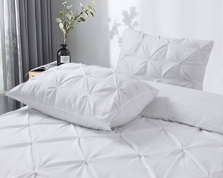 Pamučna bijela posteljina za apartmane 240x220 Salvador