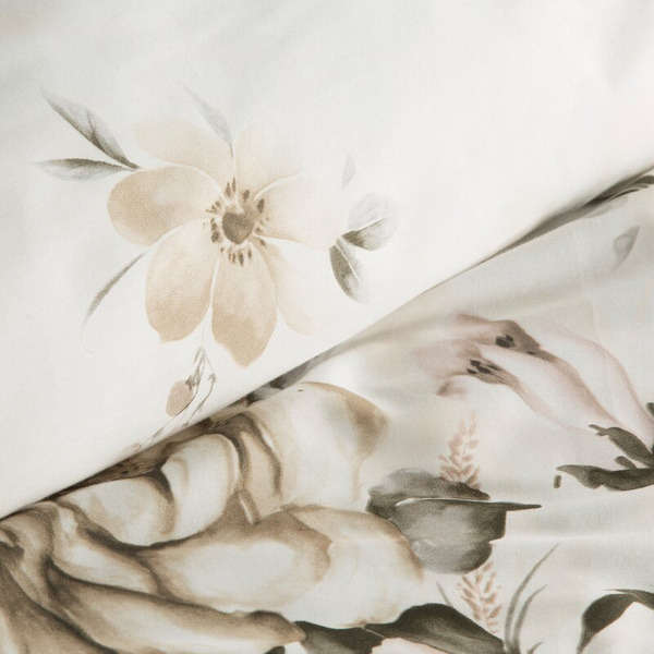 Posteljina 140x200 cm od pamučnog satena s cvjetnim uzorkom SPRING