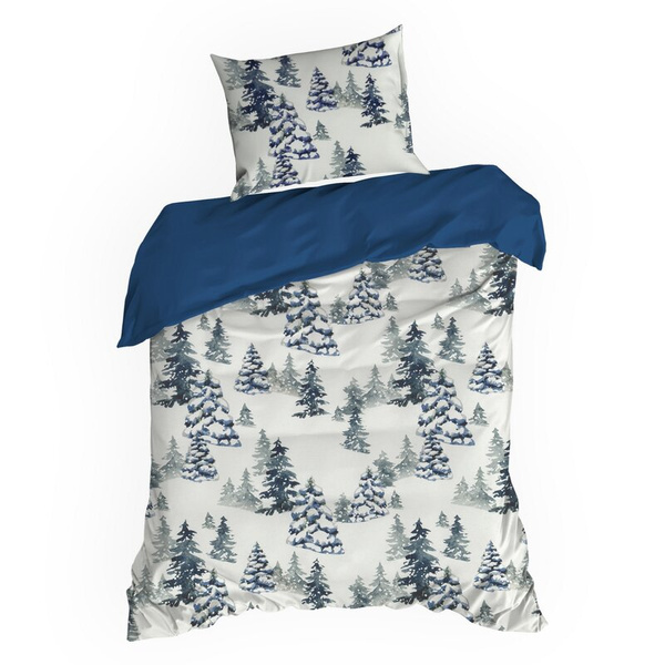 Božićna posteljina 140x200 cm, ranforce pamuk