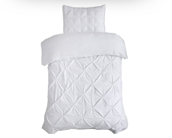 Pamučna bijela posteljina za apartmane 140x220 Salvador