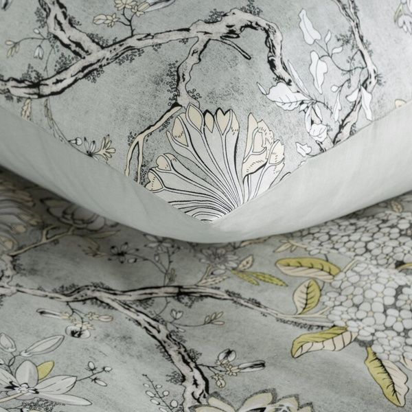 Posteljina 160x200 cm od pamučnog satena s cvjetnim uzorkom SPRING