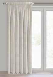 Zavjesa od tkanine s lanom  u eko stilu 140x300 trakasta Judita