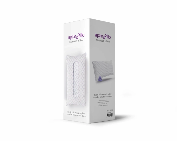 Jastuk od memorijske pjene za hlađenje 50x70 3D Purple Cell Tech