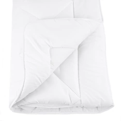 Antialergijski cjelogodišnji poplun 140x220 bijeli 3 cm   Micro Touch Enkel 400 GSM 