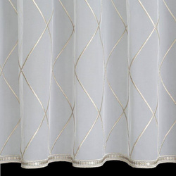Gotova zavjesa dek 350x140 cm krem boje