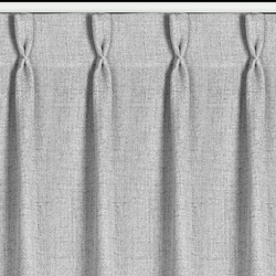 Zavjesa s lanenim tkanjem s melange efektom, 125x270 cm FLEX 1:1,5 - Jula