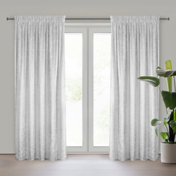 Baršunasta zavjesa sa sjajnim printom, 135x270 cm, traka - AVENA