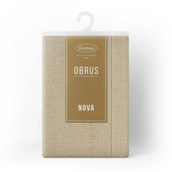 Zlatni stolnjak sa ukrasnim rubom i zlatnim koncem 145x300 Stella 1