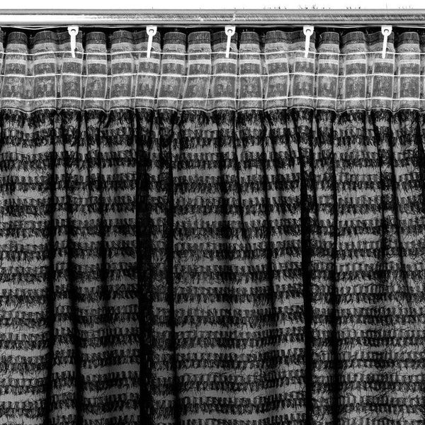 Zavjesa od šenil niti izrađena od šifonske tkanine 135x270 traka - REINA - Eva Minge Premium