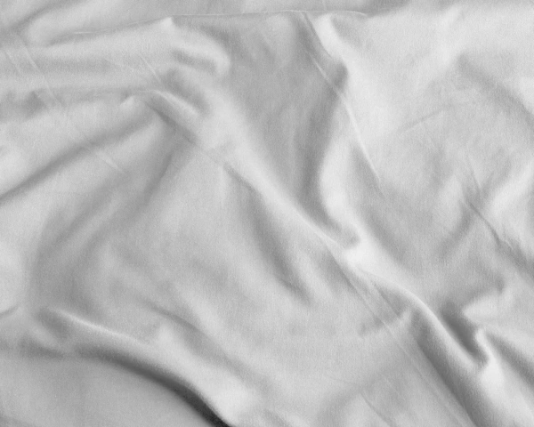 Set od 2 bijele satenske jastučnice glat 60x70