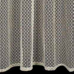 Bež mrežasta zavjesa, nije potrebno glačanje, 140x250 cm, MIRELLA