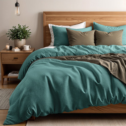 Primaviera Deluxe Hotel posteljina pamuk perkal 140x200/260 struktura vafla ne zahtijeva glačanje