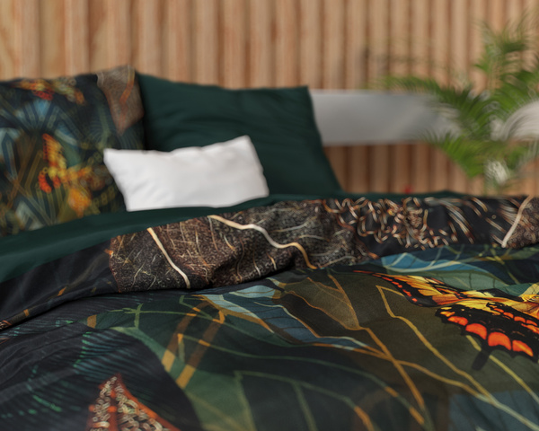 Posteljina od pamučnog satena lux 200x200/220 Dreamhouse 