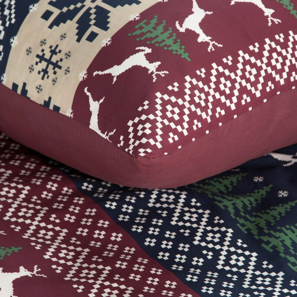 Božićna posteljina 140x200 cm, ranforce pamuk