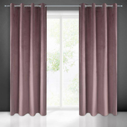 Gotova zavjesa od glat baršuna 140x250 težine 215 g/m2 Pierre