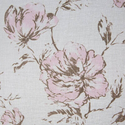 Zavjesa Amber 140x250 od mat etamina sa oslikanim cvjetnim uzorkom