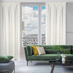 Zavjesa od blackout tkanine sa printom zlatnih listova lopoča 140x300 cm  Margold