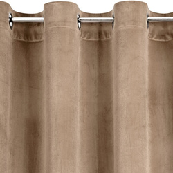 Zavjesa od jednobojnog mekog baršuna 140x250 cm  ROSA