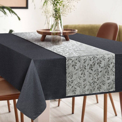 Set stolnjak 140x260 i nadstolnjak 33x260 ukrašen biljnim uzorkom ANITA 6