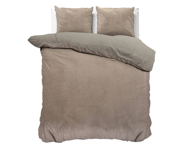 Baršunasta posteljina 200x220 mikroperkal Velvet Uni