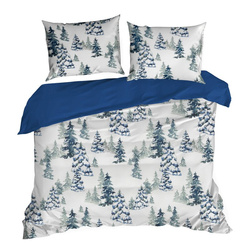 Božićna posteljina 140x200 cm, ranforce pamuk