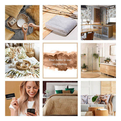 Zavjesa za zamračivanje s cvjetnim printom blackout 140x250 Caren 