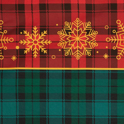 Božićna posteljina 140x200 cm, ranforce pamuk