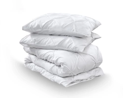 Pamučna bijela posteljina za apartmane 240x220 Salvador