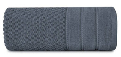 Pahuljasti ručnik 70x140 s reljefnom kariranom teksturom i baršunastim rubom, 500 g/m2 Adore