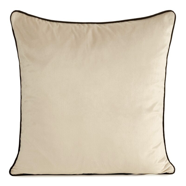 Jastučnica 60x60 od baršuna s nježnim sjajem i ukrasnim rubom Gaja