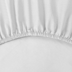 Pamučna plahta s gumicom 180x200 + 30 cm, 105 g/m2 BASIC