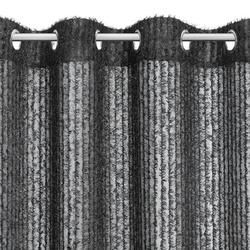 EVA MINGE gotova zavjesa 135x250 od šifona ukrašena moher koncem Selma