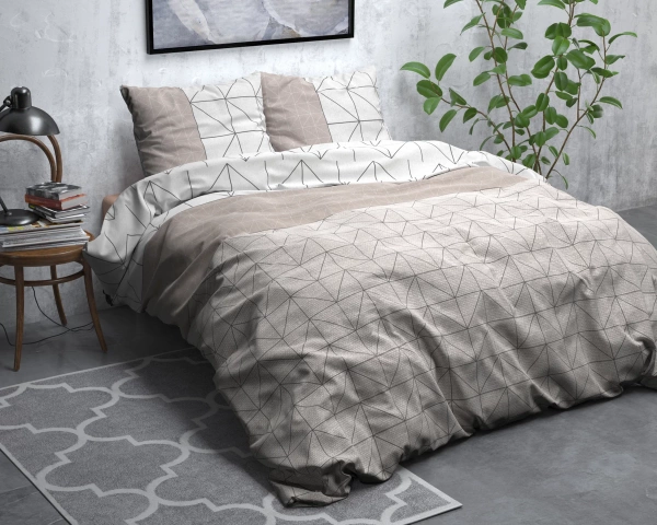 Posteljina od flanela 240x220, mekana na dodir Flanel Gino