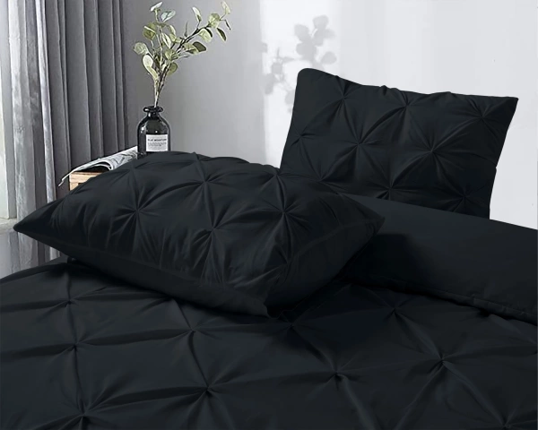 Pamučna crna posteljina 140x220 Salvador