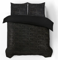 Posteljina od flanelskog flisa 240x200/220 sa zlatnim uzorkom Glamour Flannel