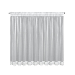 Zavjesa SARI na traci 400x145 cm bijela