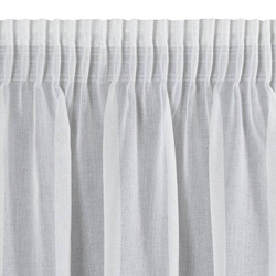 Zavjesa od etamina, ukrašena volanima na dnu 300x250 na traci Dani