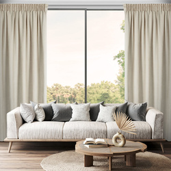 Zavjesa od šenil tkanine 140x270cm traka - VANI