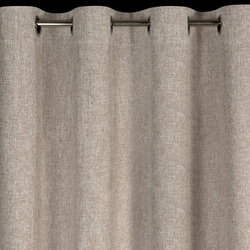 Zavjesa od mat tkanine s melange efektom, 140x250 cm, s ušicama - ADELINA