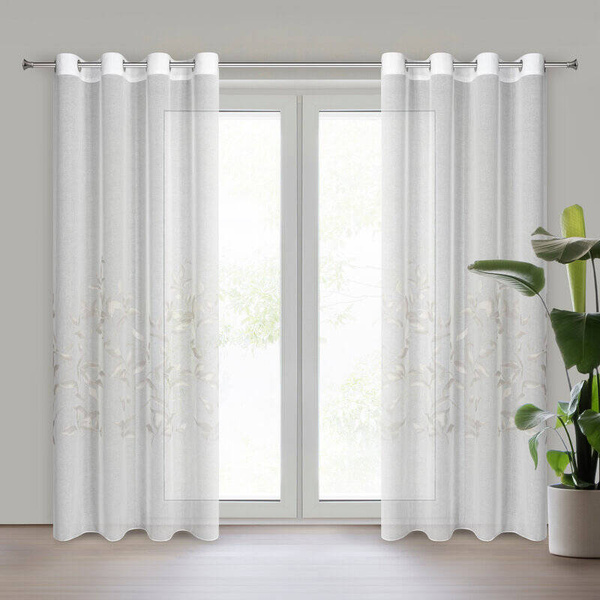 Zavjesa ESTELLA 140x250 cm bijela
