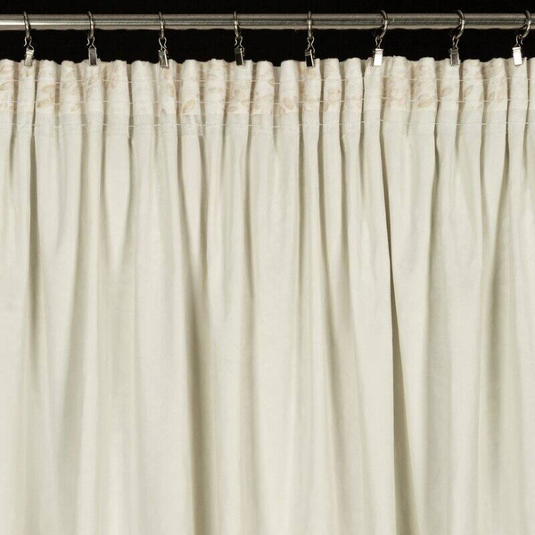 Zavjesa 140x270 , baršun, s printom sitnih listića Felis