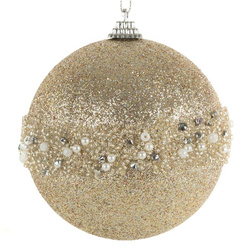 Kugla za božićno drvce prekrasno ukrašena ∅ 10cm