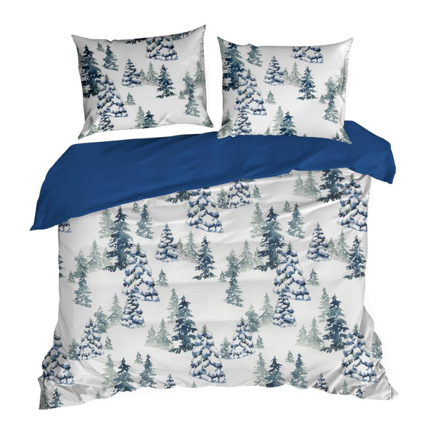 Božićna posteljina 140x200 cm, ranforce pamuk