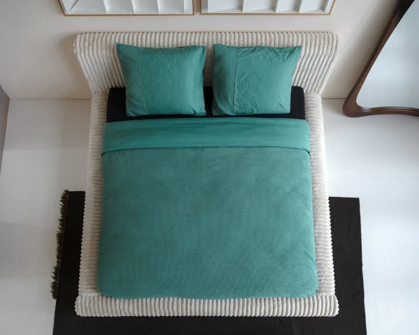 Primaviera Deluxe Hotel posteljina pamuk perkal 140x200/260 struktura vafla ne zahtijeva glačanje